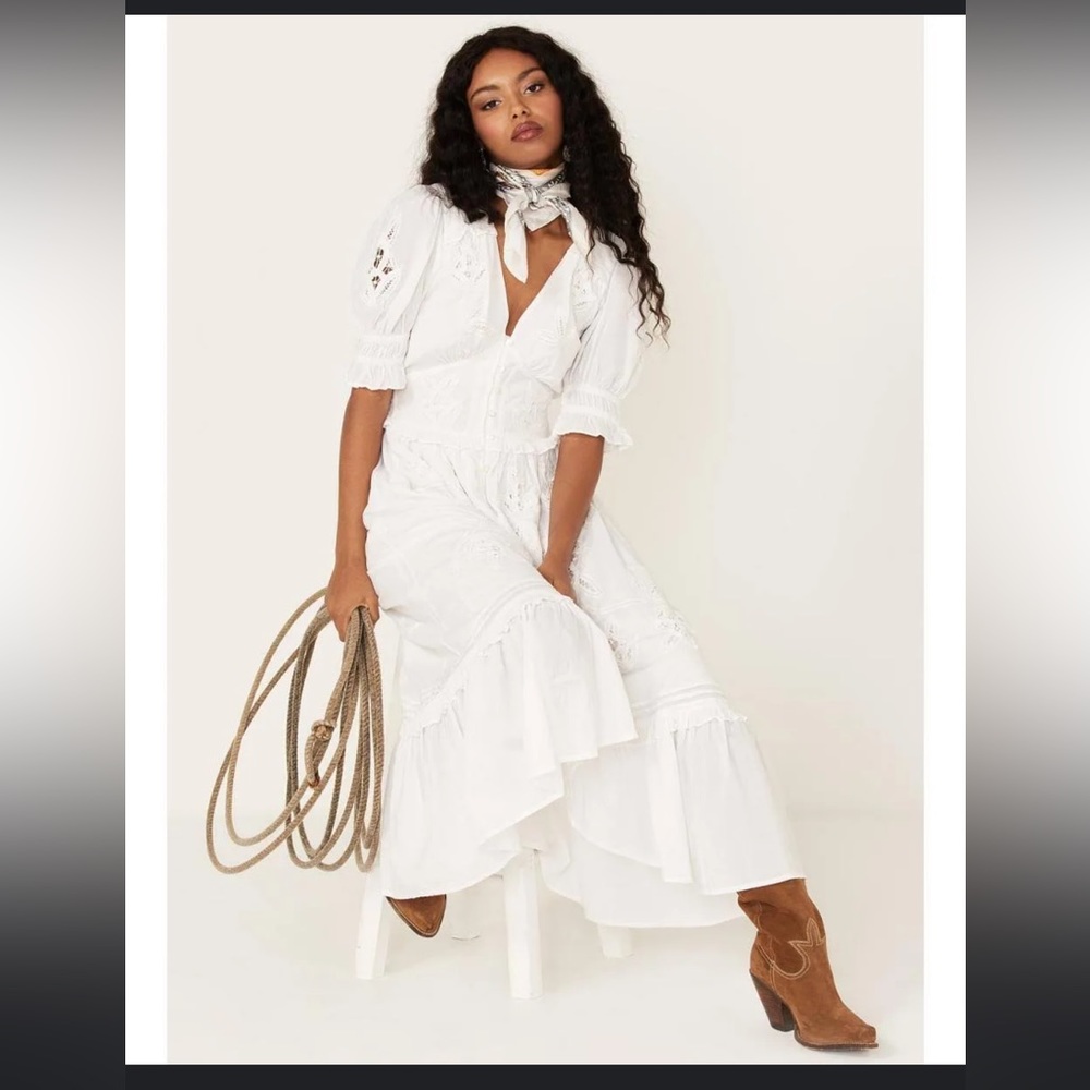 NWT Estelle Ankle Dress | Ivory Cleobella